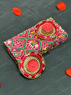 Rectangular Floral Patola Gift Box Only