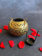 Circular Dhoop Dani Dhuna Loban with Stand