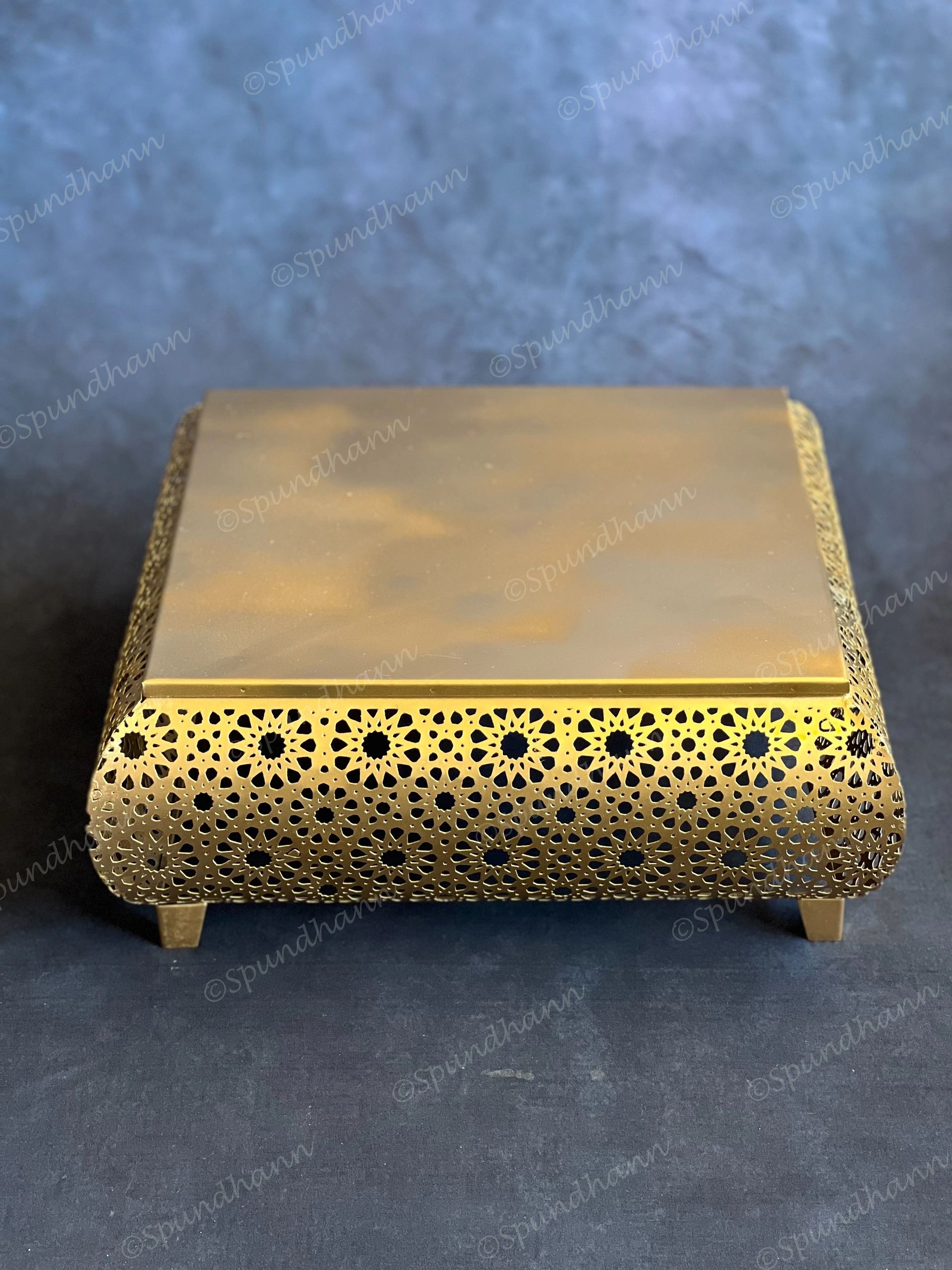 Metal Star Art Cutwork Chowki Stools