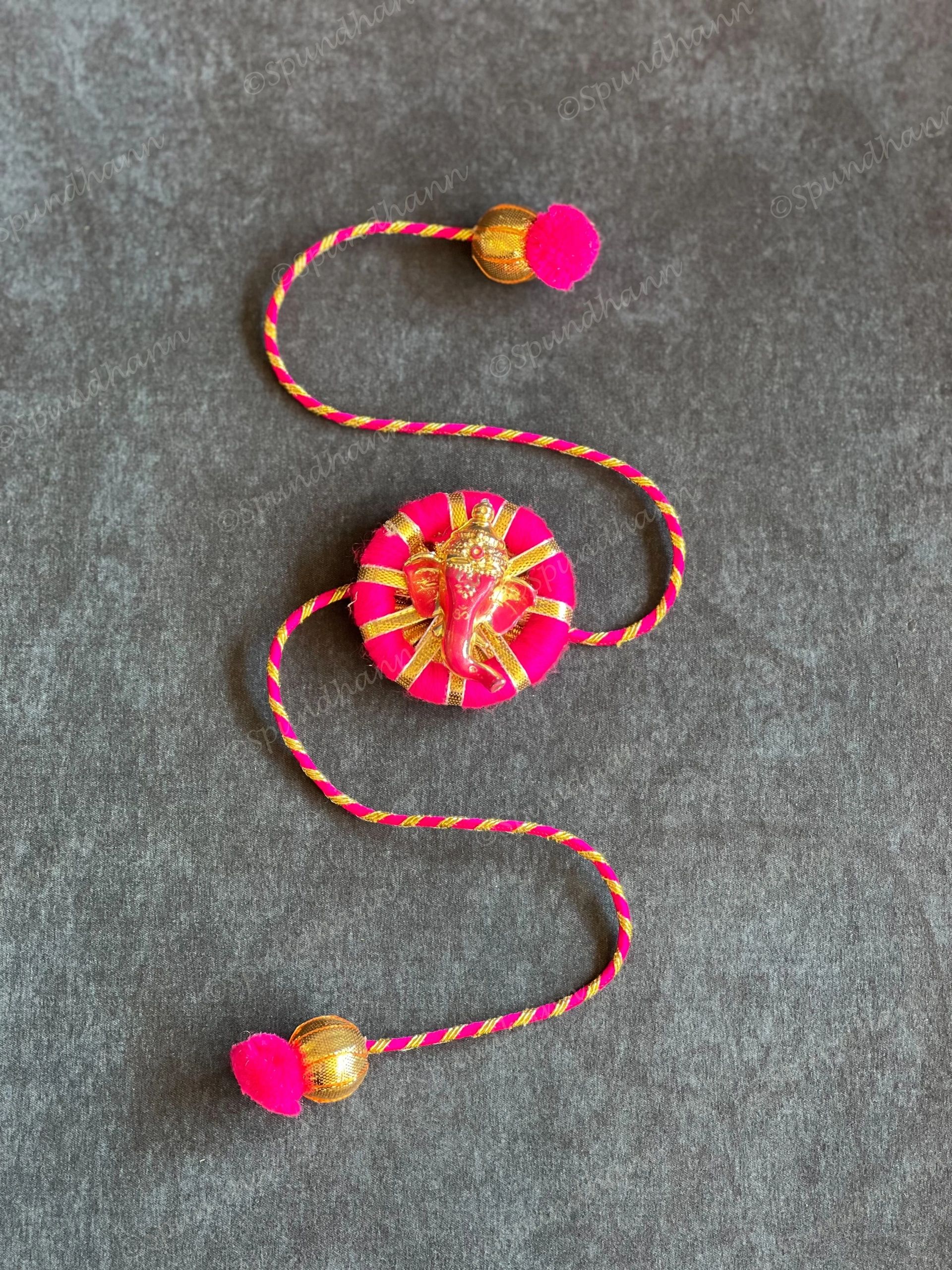 Wooden Gift Box with Ganesha String Tie