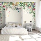 Life n Colors: Unique Hanging Floral and Bird Wallpaper