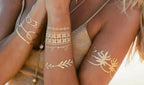 Flower Temporary Tattoo Sticker for Women - Henna / Mehndi