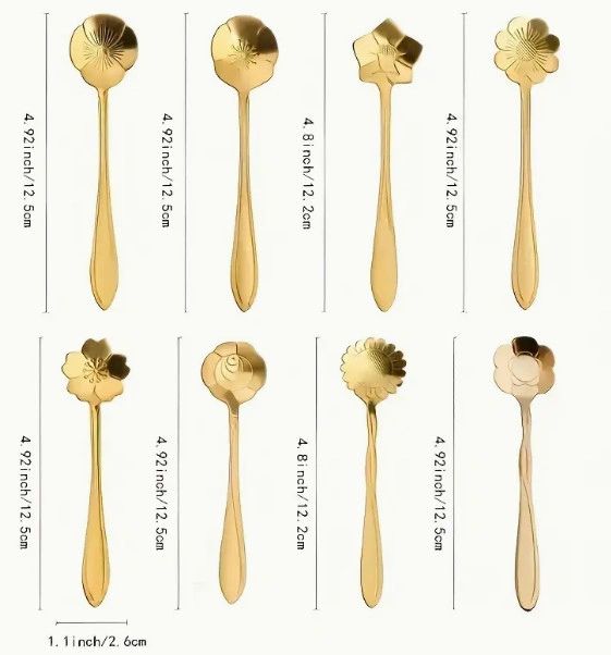 Flower Spoon Set