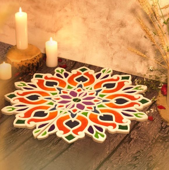 CHAKRA RANGOLI - RANGOLI CREATIVE EXCELLENCE