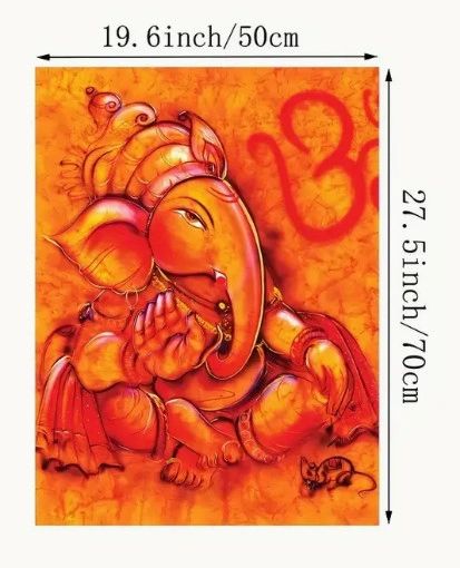 Ganesha Wall Art - Canvas