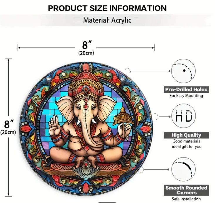 Ganesha Suncatcher