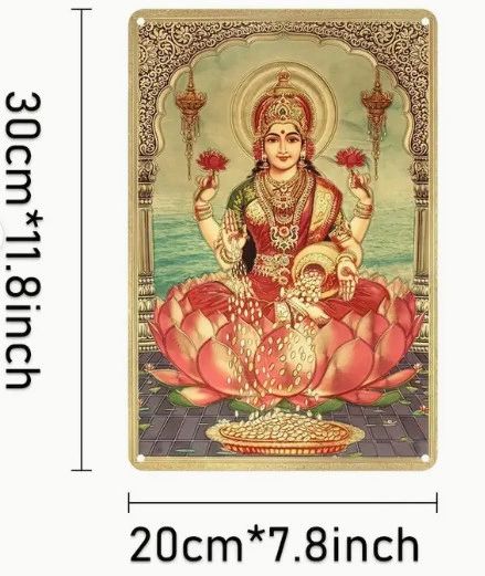 Lakshmi Sign Card