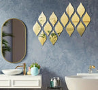 3D Water Drop Mirror Stickers 10 pc set