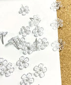 Push Pins with Flower Heads 20 pcs