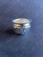 German Silver Puja Plate Set