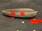 Banana Leaf Platter Stainless Steel