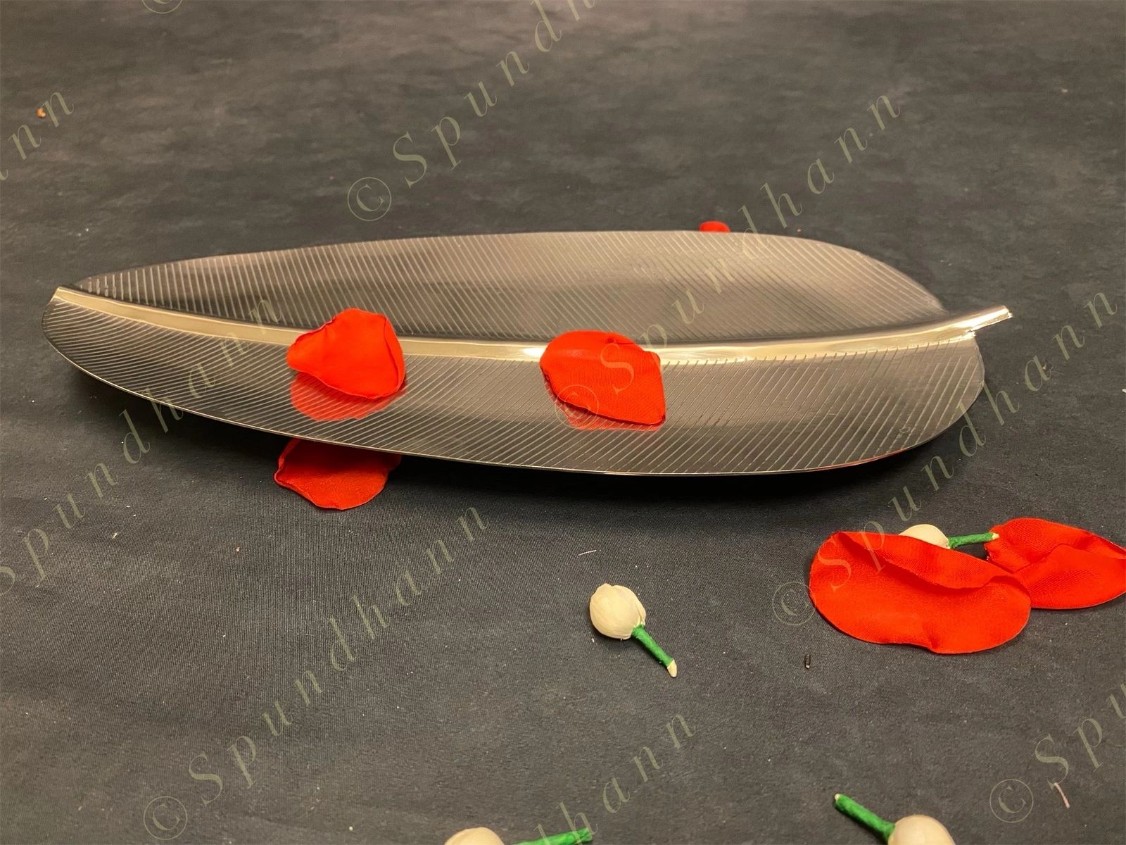 Banana Leaf Platter Stainless Steel