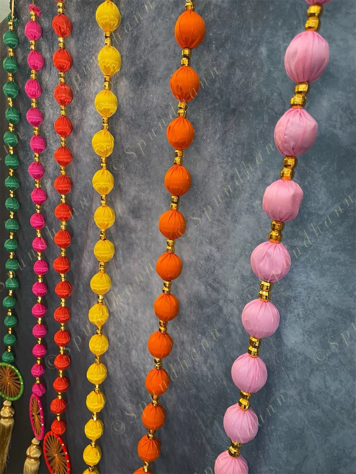 Bead Strings with Chakri & Tassels