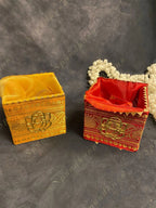 Wooden Gift Box with String Tie