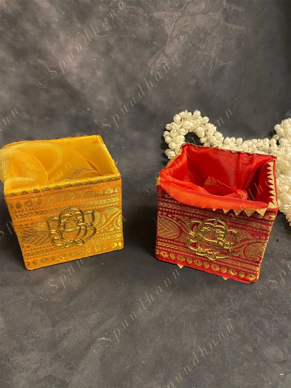 Wooden Gift Box with String Tie
