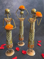 Tribal Figurine Tea Light Holder