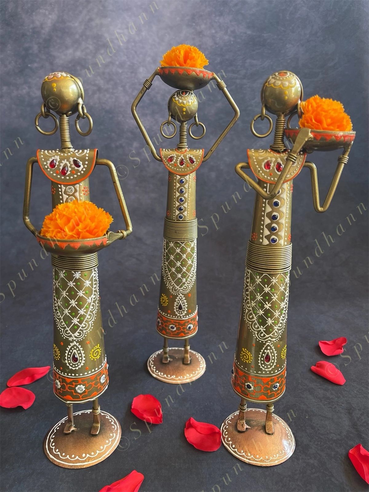 Tribal Figurine Tea Light Holder