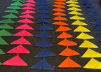 Triangle Felt Fabric String Decor