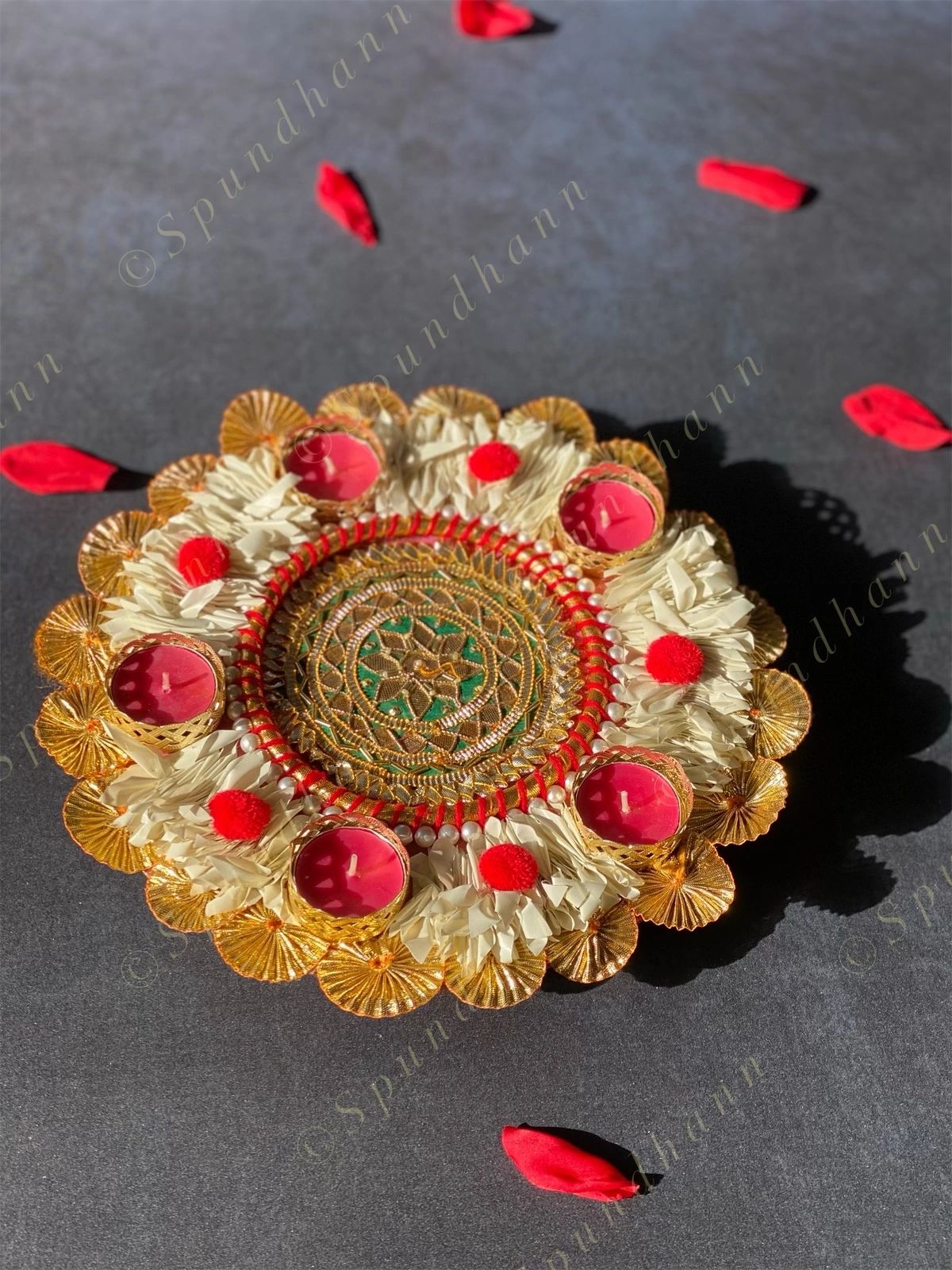 Gota Chameli Tea Light Holder