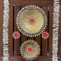 Decorative Studded Puja Thalis / Plate