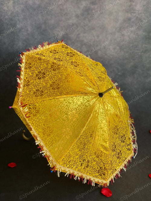 Colorful Foil Decorative Vintage Umbrella