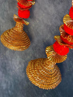Pom Pom & Gota Assorted Colors Dangler