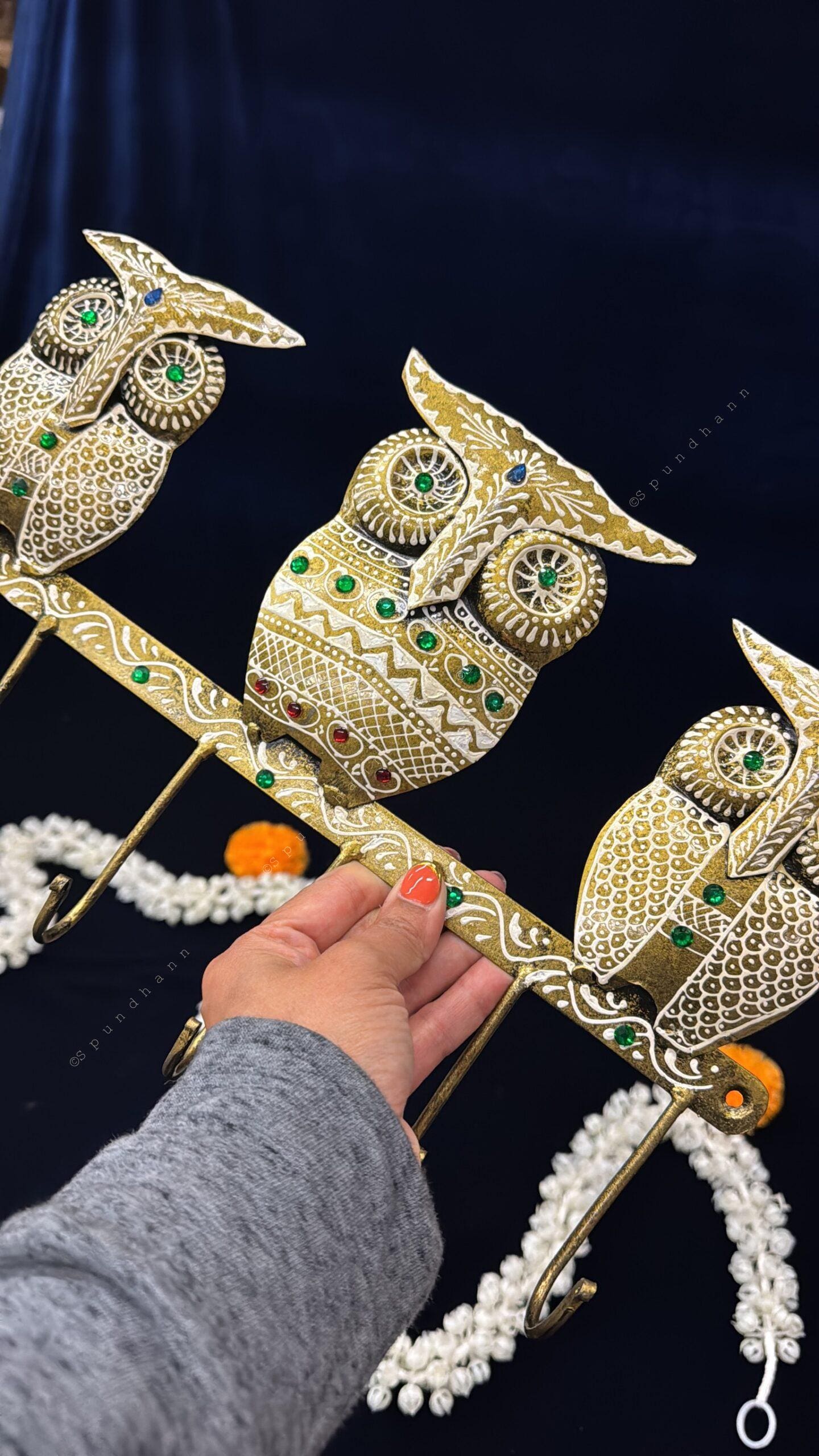 3 Owl Key Chain Holder