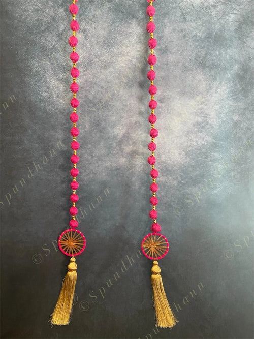 Bead Strings with Chakri & Tassels