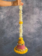 Chameli & Jumbo Bell Pom Pom Dangler