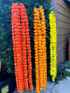 Marigold Flower Festive Danglers Set of 5 Strings