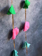Multicolored Silk Dangler - Pack of 4 Strings