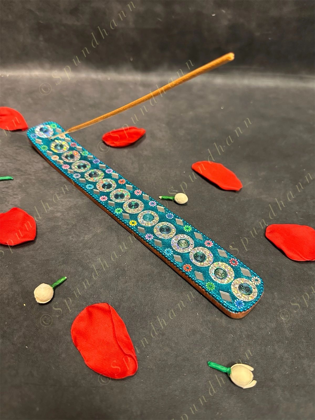 Wooden Decorative Incense Stick (Agarbatti) Holder