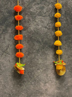 Pom Pom and Parrot Dangler Pair