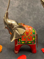 Elephant Figurine Pair