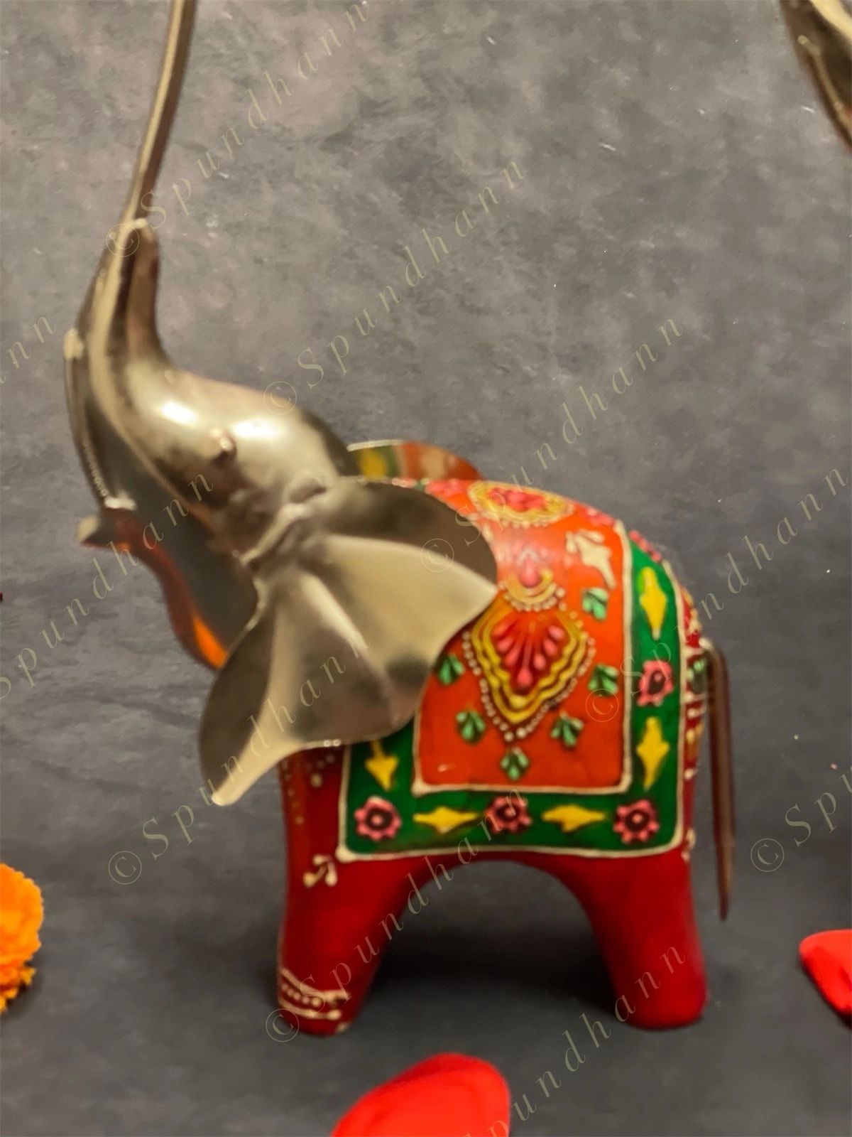 Elephant Figurine Pair