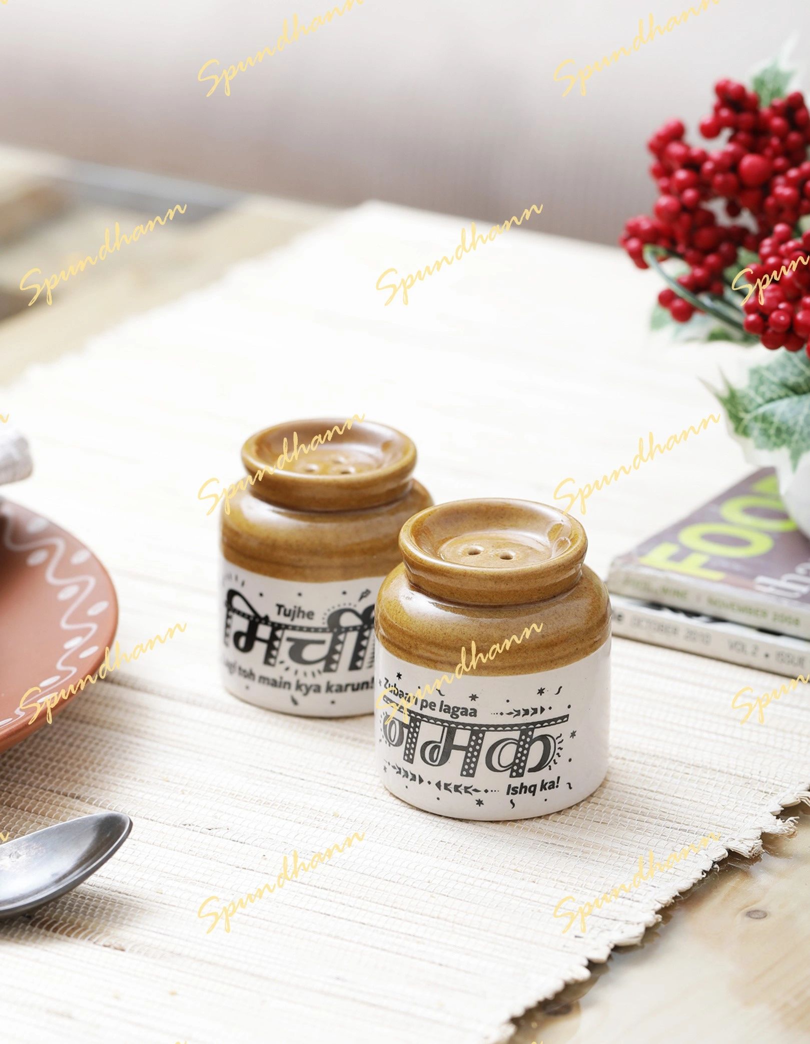 Classic Burni Style Salt & Pepper Set
