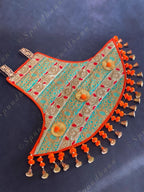 Fan Shaped Wall Hanging Decor (random color)