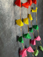 Multicolored Silk Dangler - Pack of 4 Strings