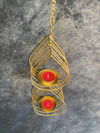 2-Drop Line Hanging Tea Light Holders