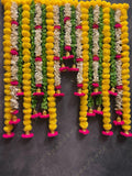 Signature Floral Toran with Pom Pom