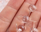 Push Pins with Rose Gold Round Heads 20 pcs