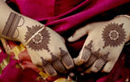 Stylish Temporary Tattoo Sticker for Women - Henna / Mehndi