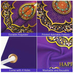 Diwali Decoration Banner (Vertical)