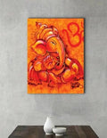 Ganesha Wall Art - Canvas