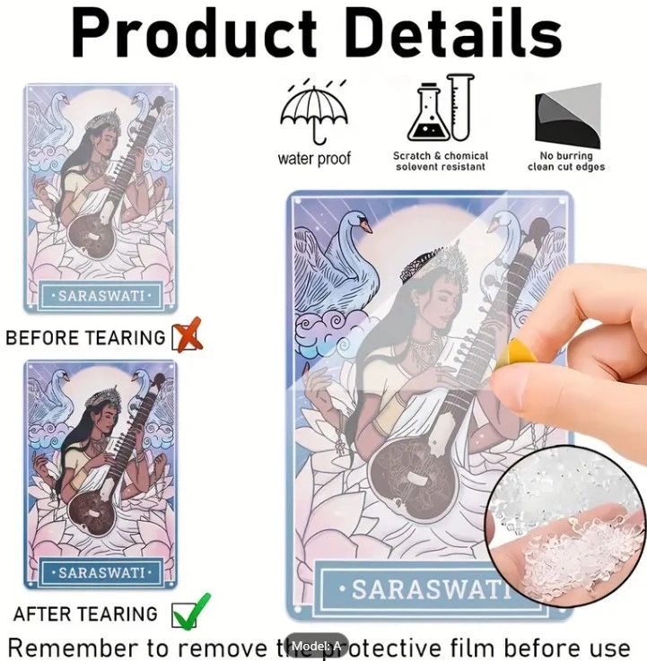SARASWATI Sign Card