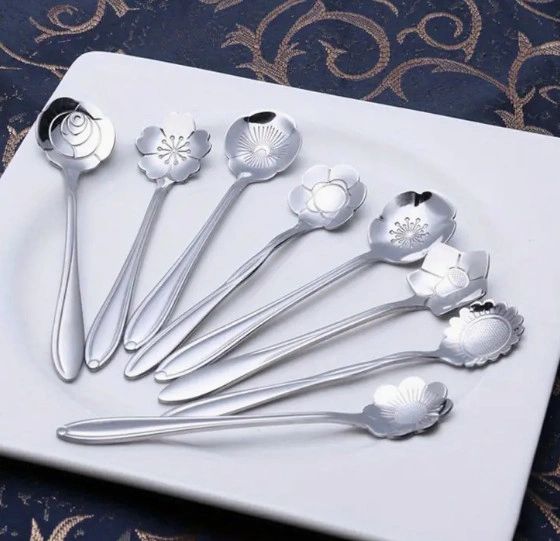 Flower Spoon Set
