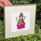 Laxmi Doodle Art - Framed