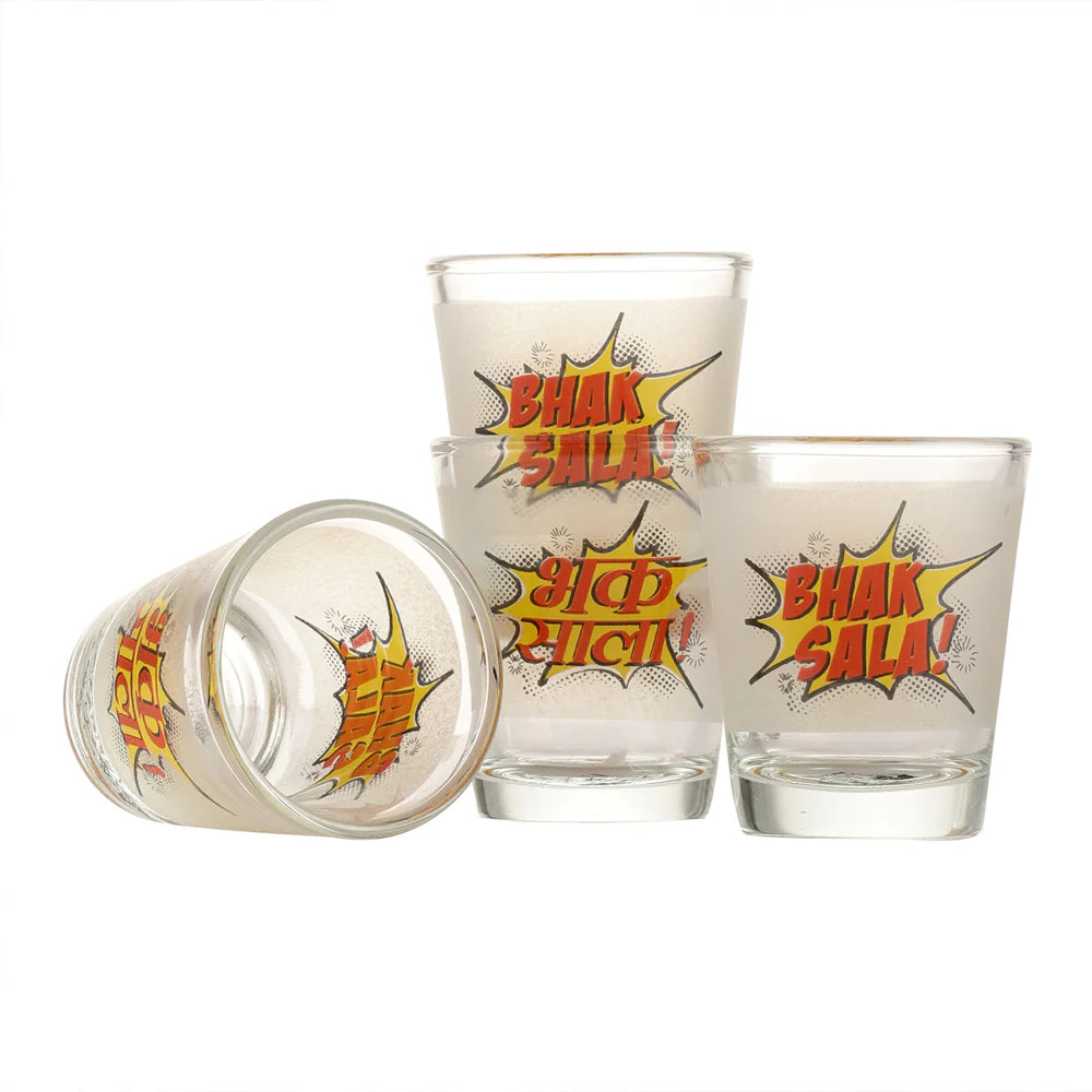 BHAK SALA SHOT GLASS SET OF 2