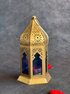Stained Glass Golden Lanterns