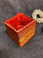 Wooden Gift Box with String Tie